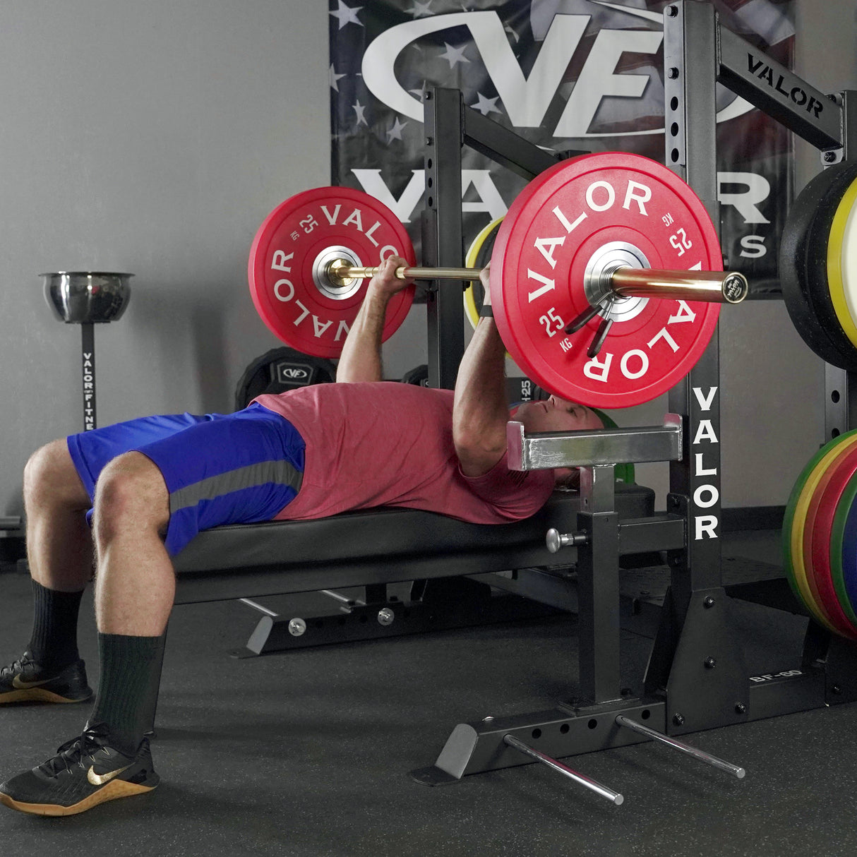 Competition Powerlifting Flat Bench