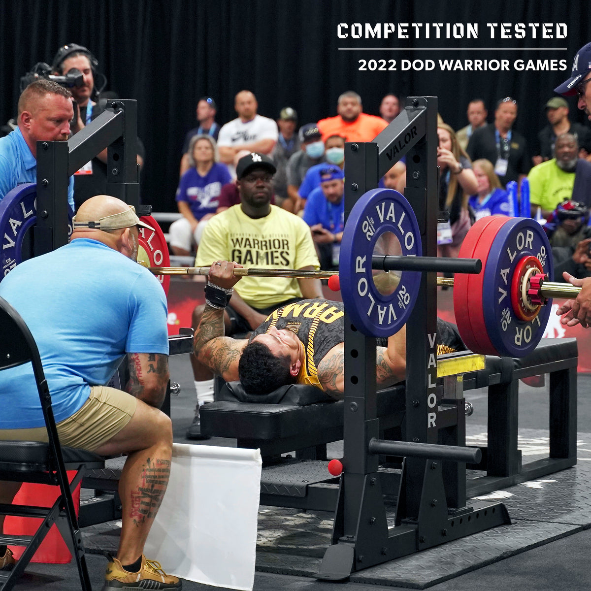 Competition Powerlifting Flat Bench
