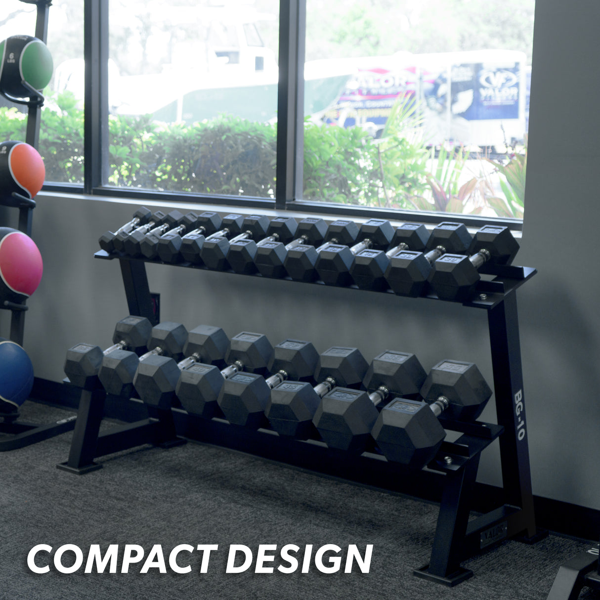 Dumbbell 2 Tier Storage Rack
