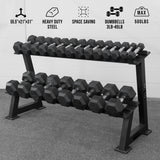 Dumbbell 2 Tier Storage Rack