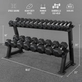 Dumbbell 2 Tier Storage Rack