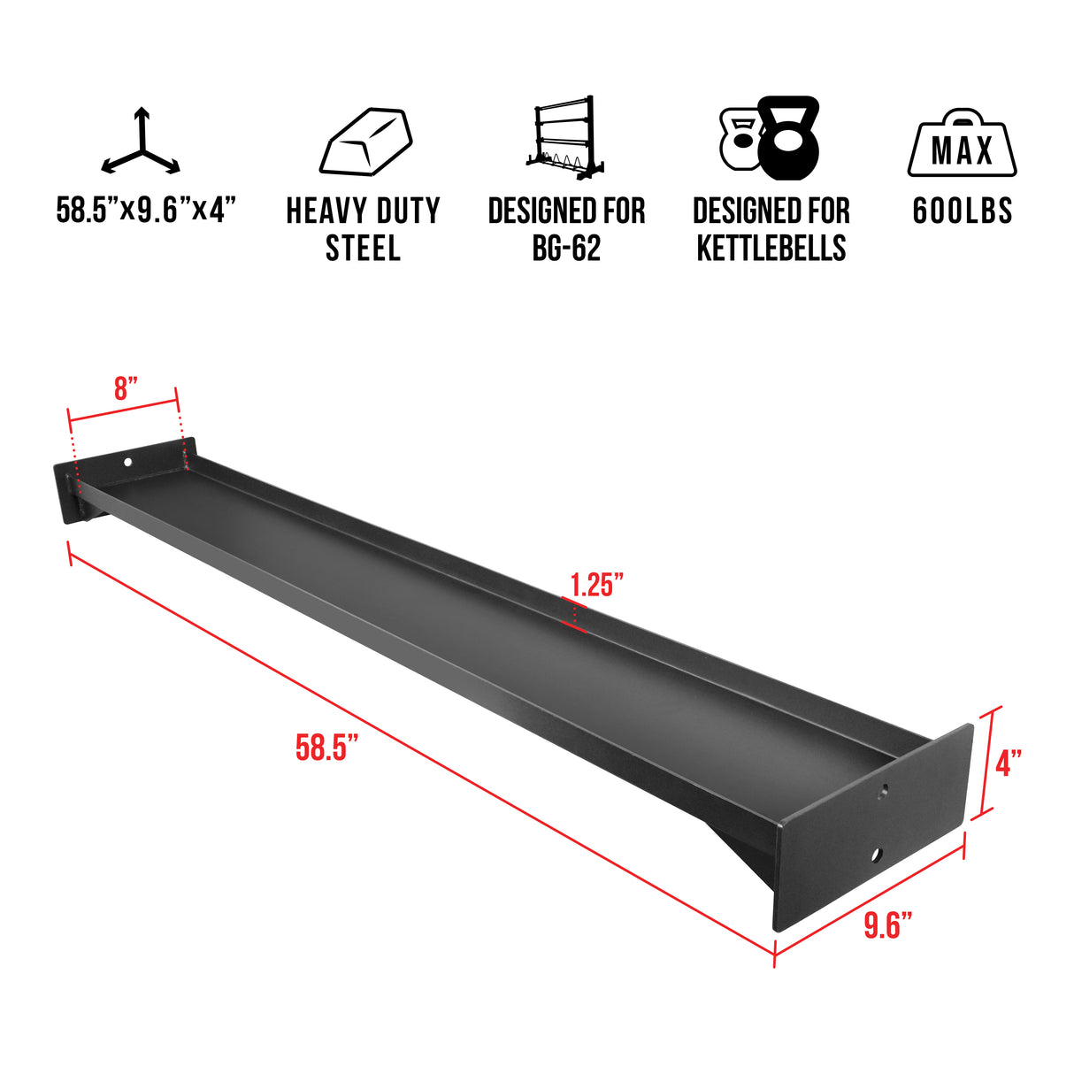 Shelf for Multifunctional Storage Rack