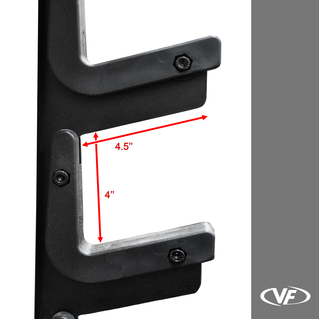 Gun Rack Barbell Storage for 8 Bars