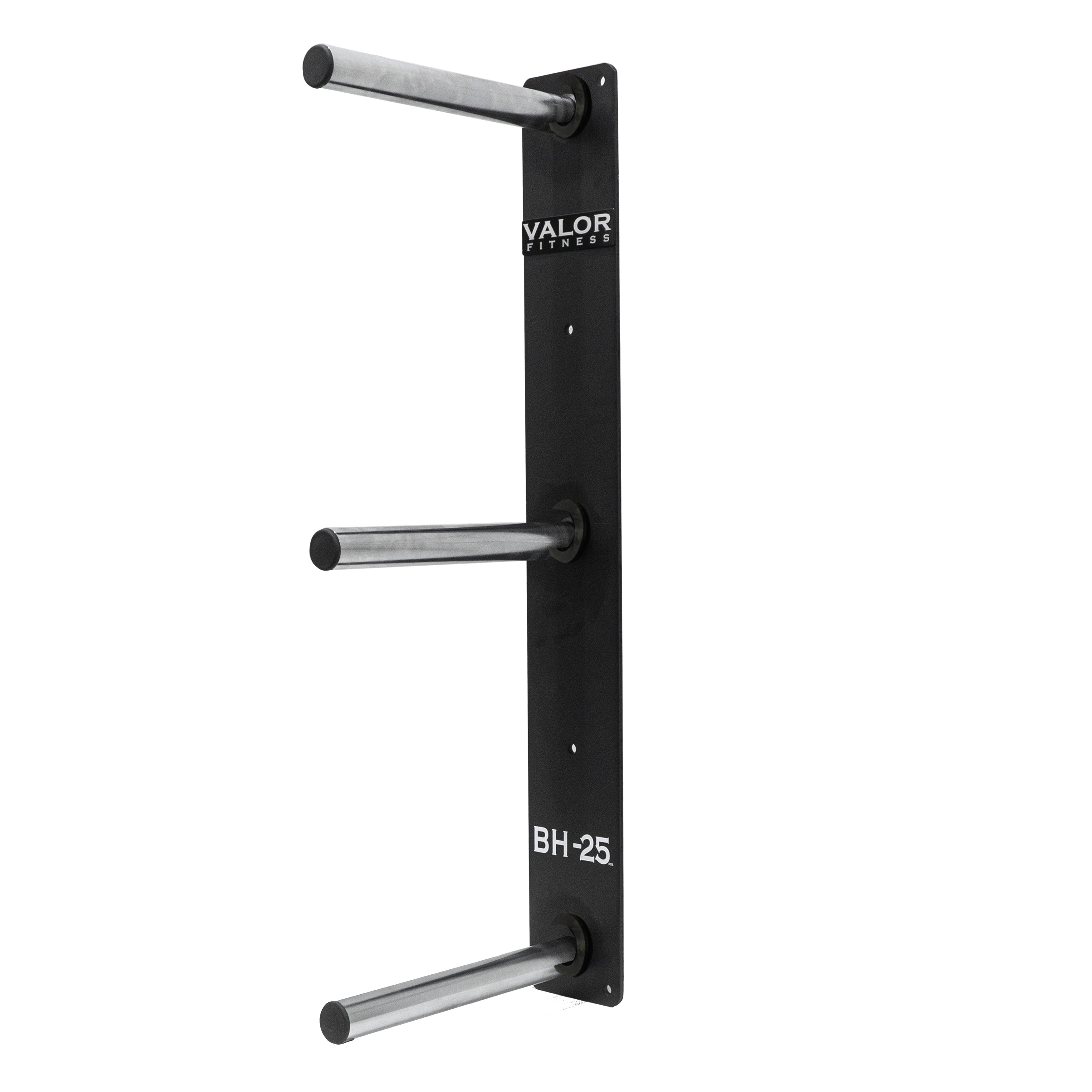 3-Peg Wall-Mounted Weight Plate Rack – Valor Fitness