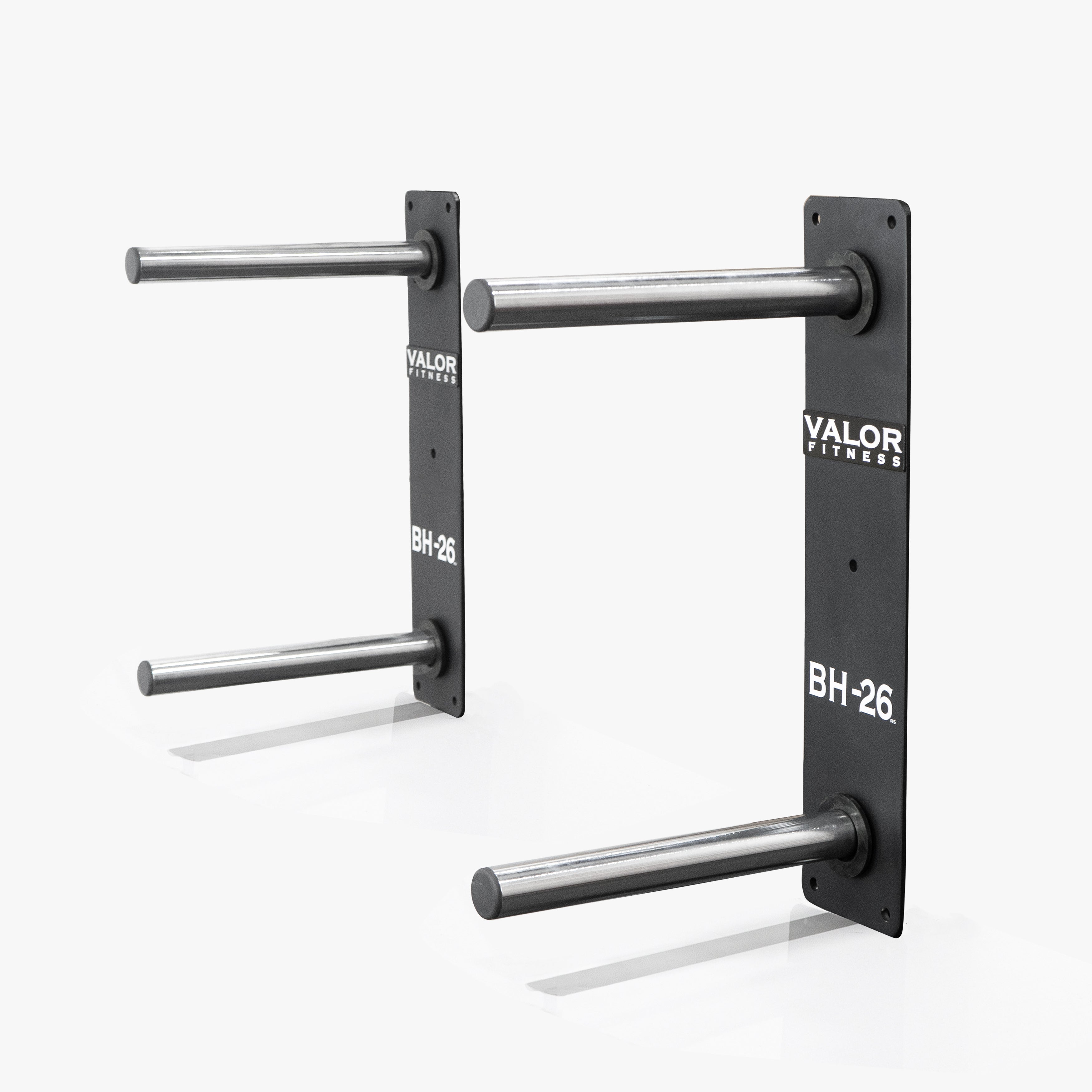 4-Peg Wall-Mounted Weight Plate Rack – Valor Fitness