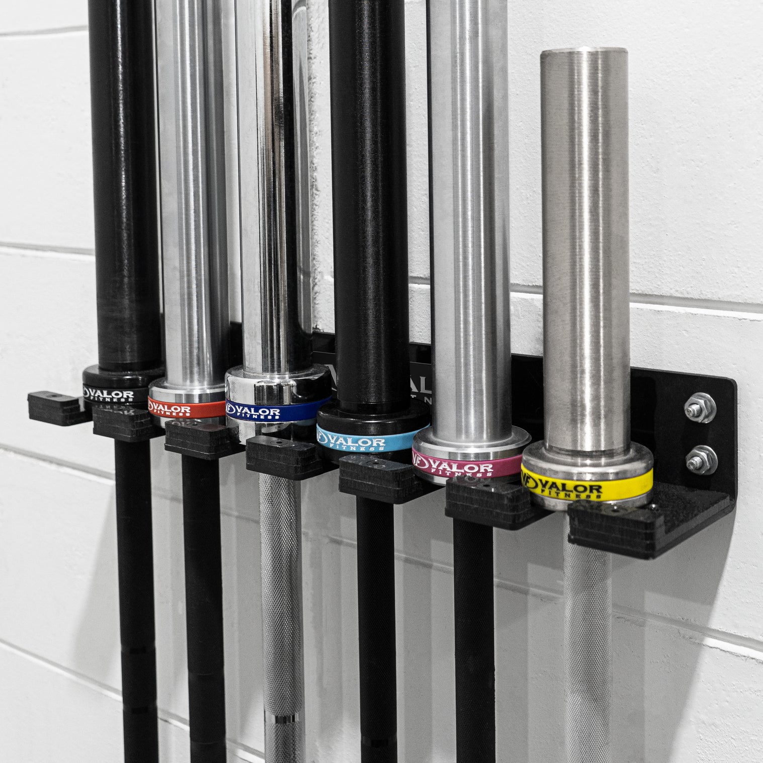Wall-Mounted Barbell Rack – Valor Fitness