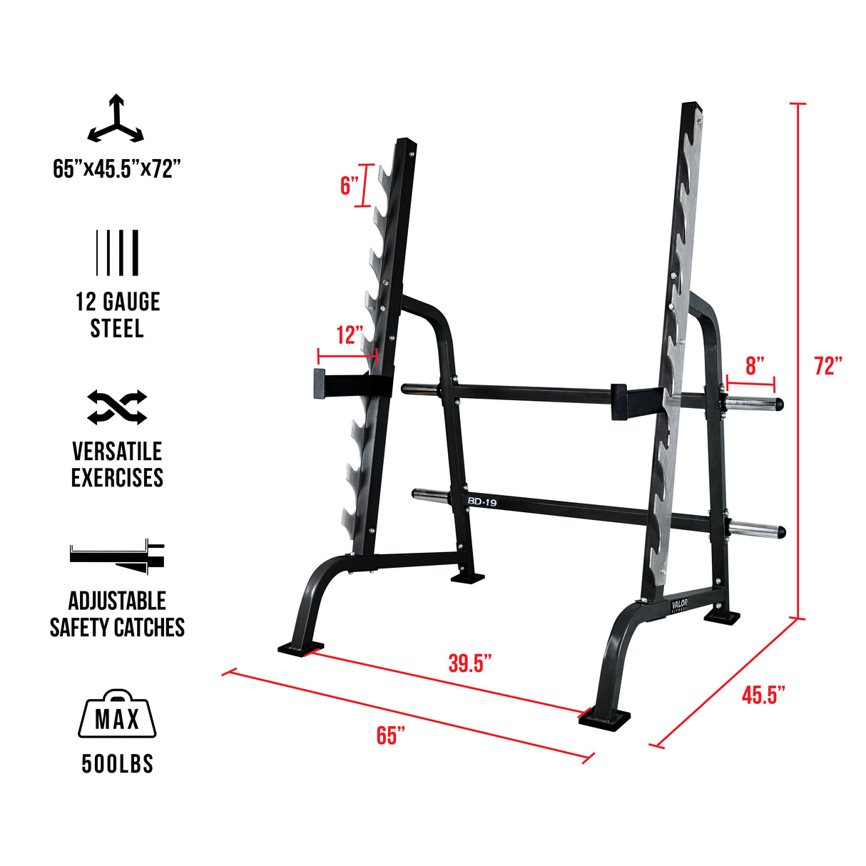Sawtooth Squat Rack