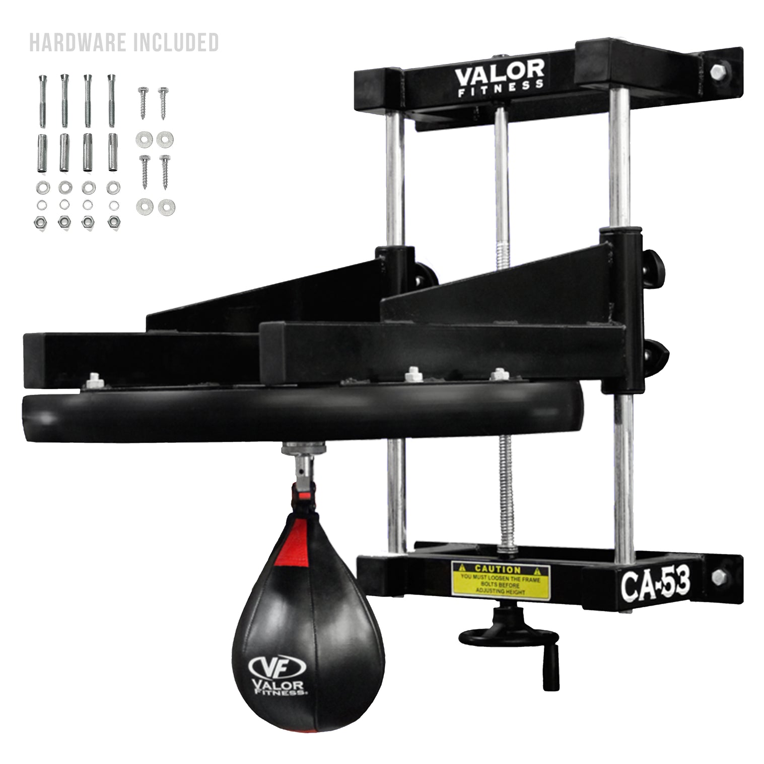 Speed Bag for Boxing 26" Adjustable Platform Height Valor Fitness