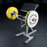 Adjustable Preacher Curl Bench w/ Pivoting Arm Pad