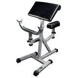 Adjustable Preacher Curl Bench w/ Pivoting Arm Pad