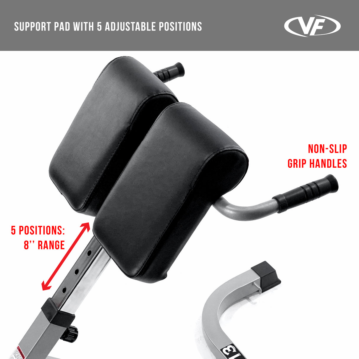 support pad Adjustable Back Extension Machine