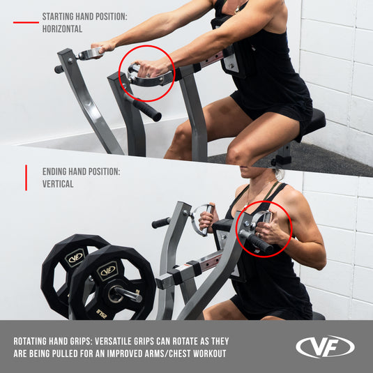 The Valor Fitness CB-14 Seated Row Machine the ideal piece of back exercise  equipment to develop a strong a…