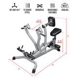 Seated Row Machine w/ Independent Arms