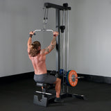Heavy Duty Commercial Lat Pull Machine w/ Row Feature