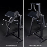 Bicep Tricep Curl Machine