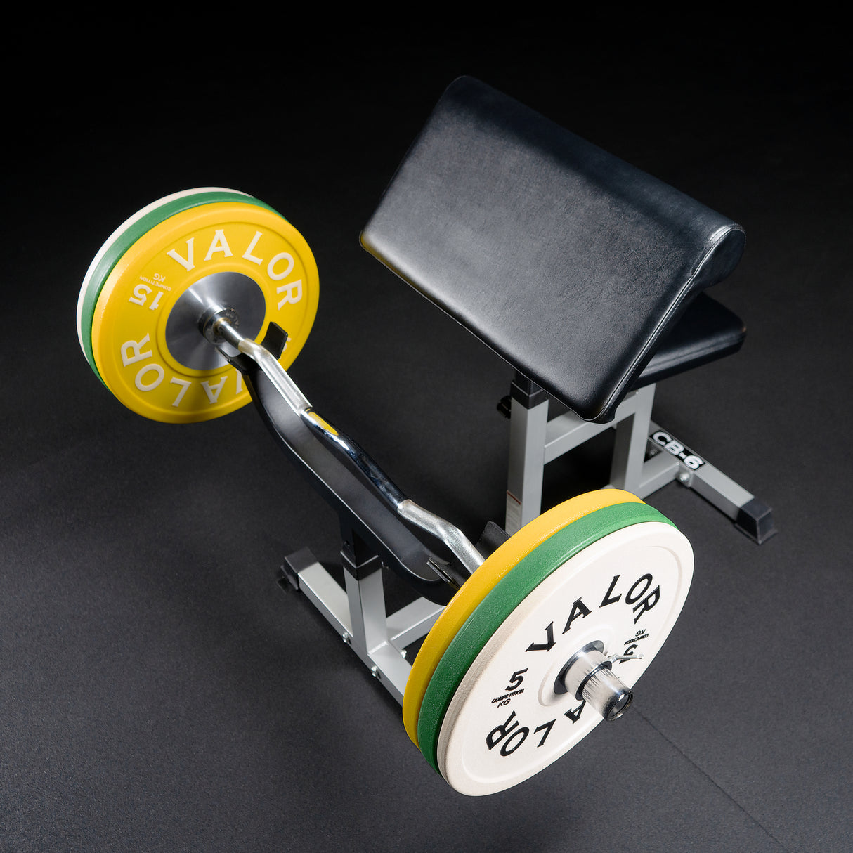 Adjustable Seated Preacher Curl Bench