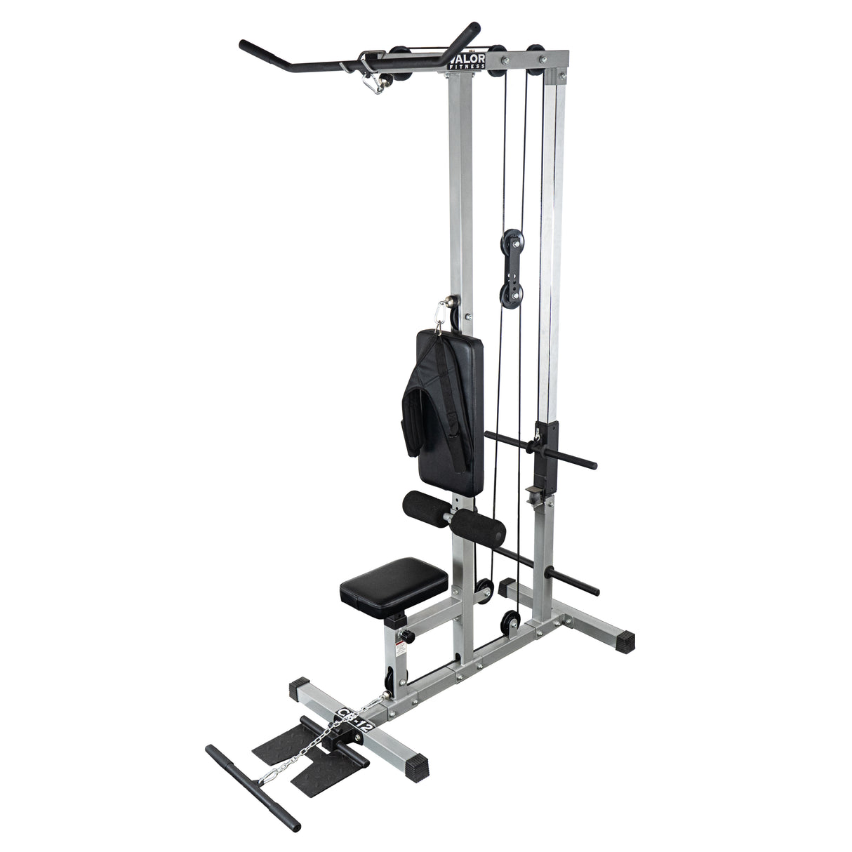 Plate Loaded Lat Pull Machine w/ Row and Ab Crunch