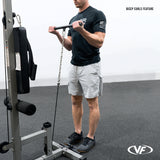 Plate Loaded Lat Pull Machine w/ Row and Ab Crunch