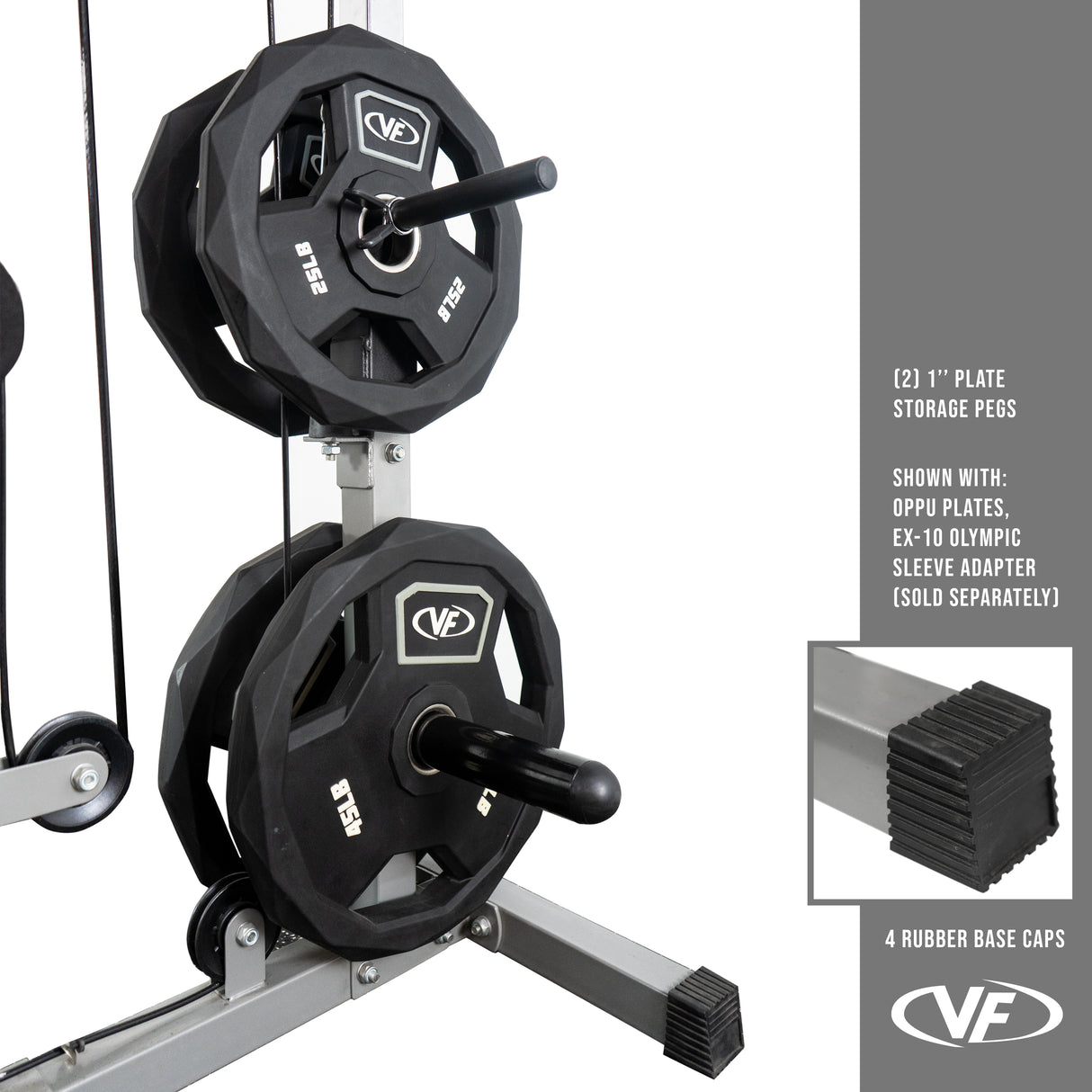 Plate Loaded Lat Pull Machine w/ Row and Ab Crunch