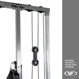 Plate Loaded Lat Pull Machine w/ Row and Ab Crunch