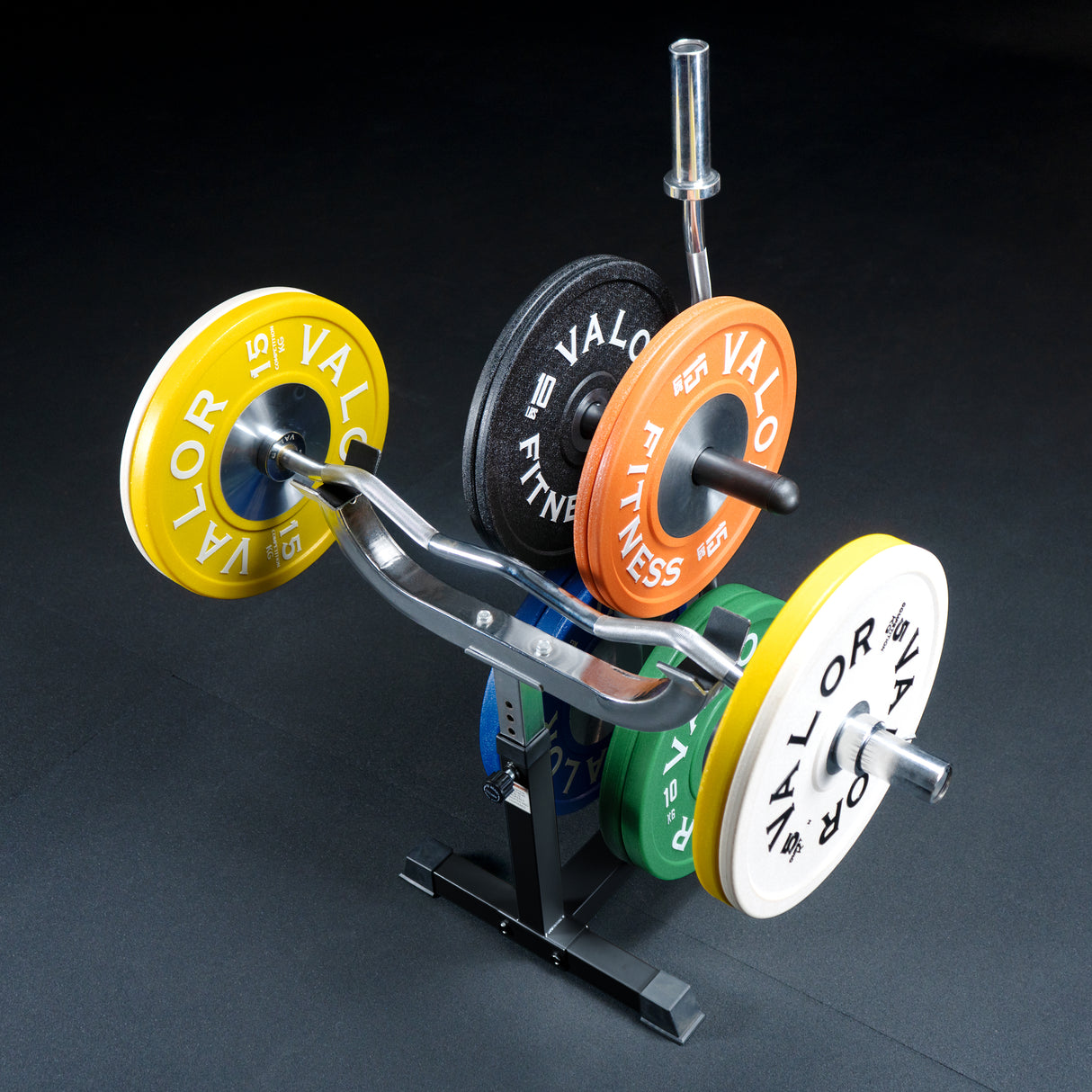 Standing Curl Station & Plate Storage Tree
