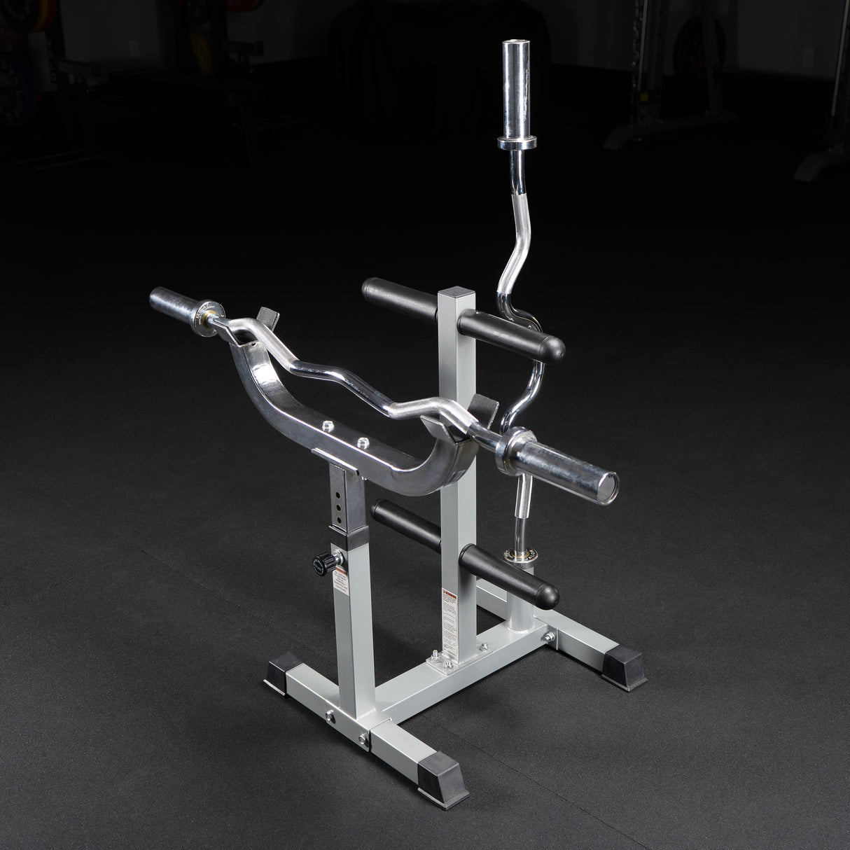 Standing Curl Station & Plate Storage Tree