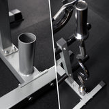 Standing Curl Station & Plate Storage Tree