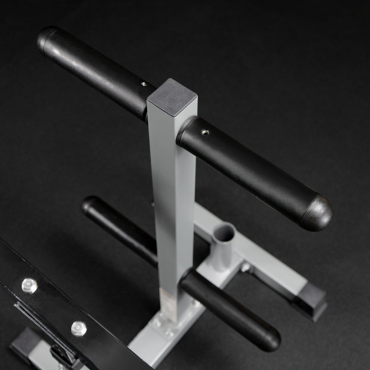 Standing Curl Station & Plate Storage Tree