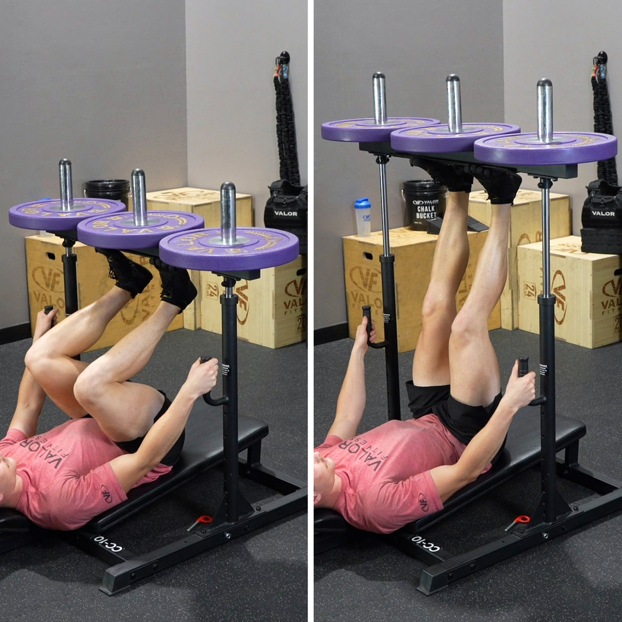 Vertical Leg Press Machine