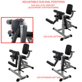 Adjustable Leg Extension - Curl Machine