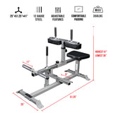 Seated Calf Raise Machine Plate Loaded