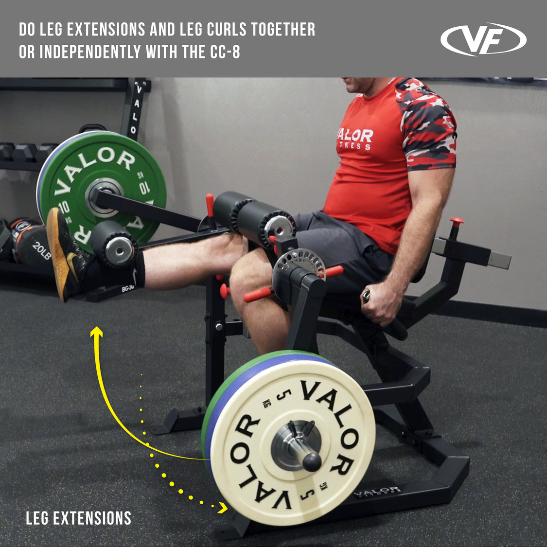 Single Leg Extension Machine – Isolate & Strengthen – Valor Fitness