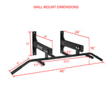 Ceiling - Wall Mounted 6 Grip 3 Position Pull Up Bar