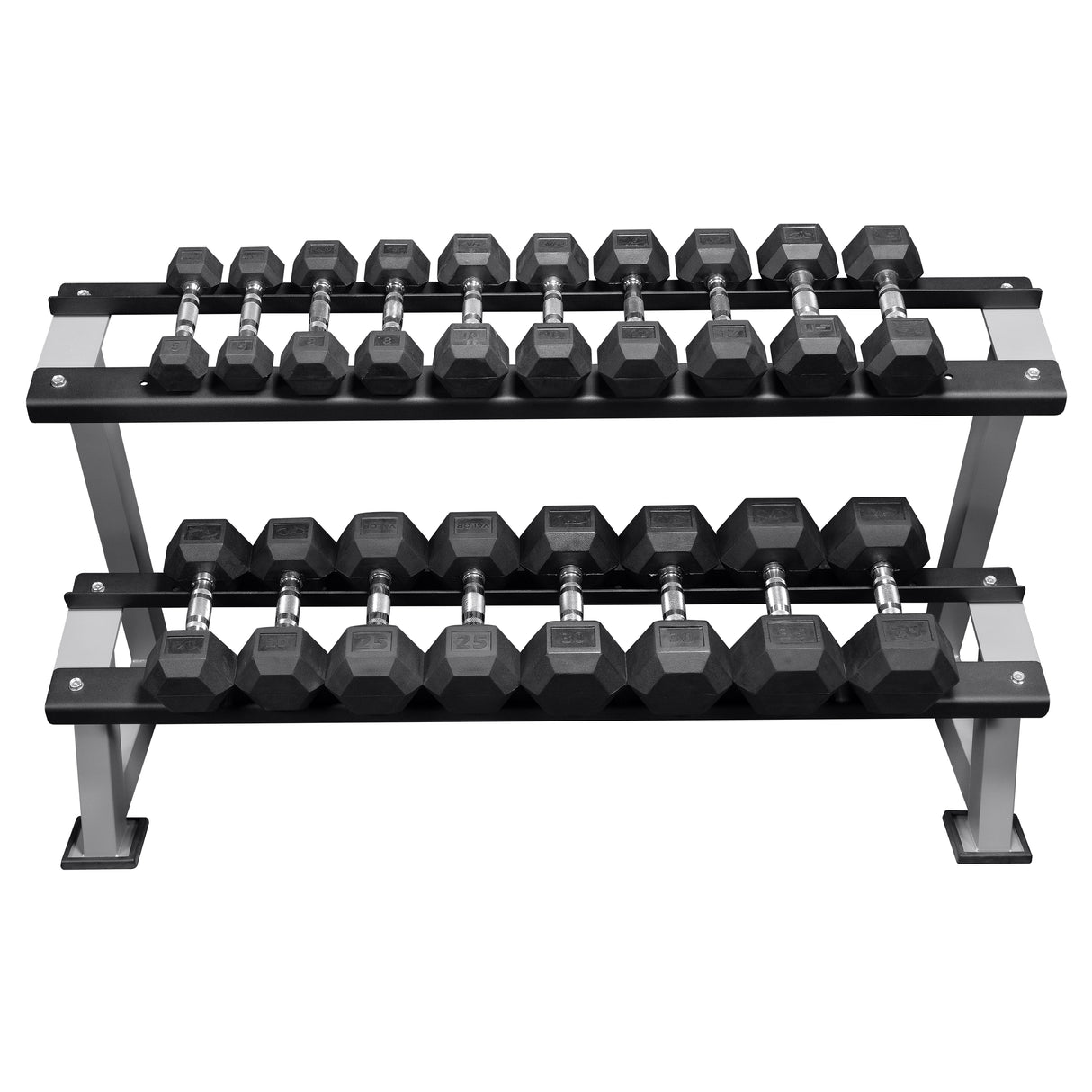 Rubber Hex Dumbbell Sets