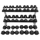 Rubber Hex Dumbbell Sets