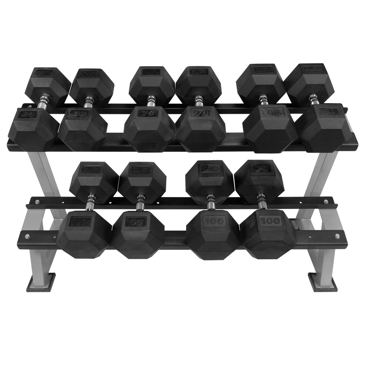 Rubber Hex Dumbbell Sets