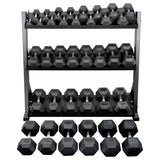 Rubber Hex Dumbbell Sets