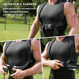 Power Sled Push Pull Drag w/ Shoulder Harness