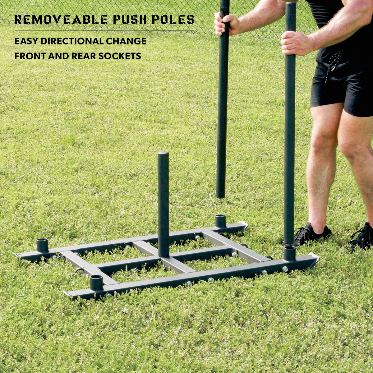 Power Sled Push Pull Drag w/ Shoulder Harness