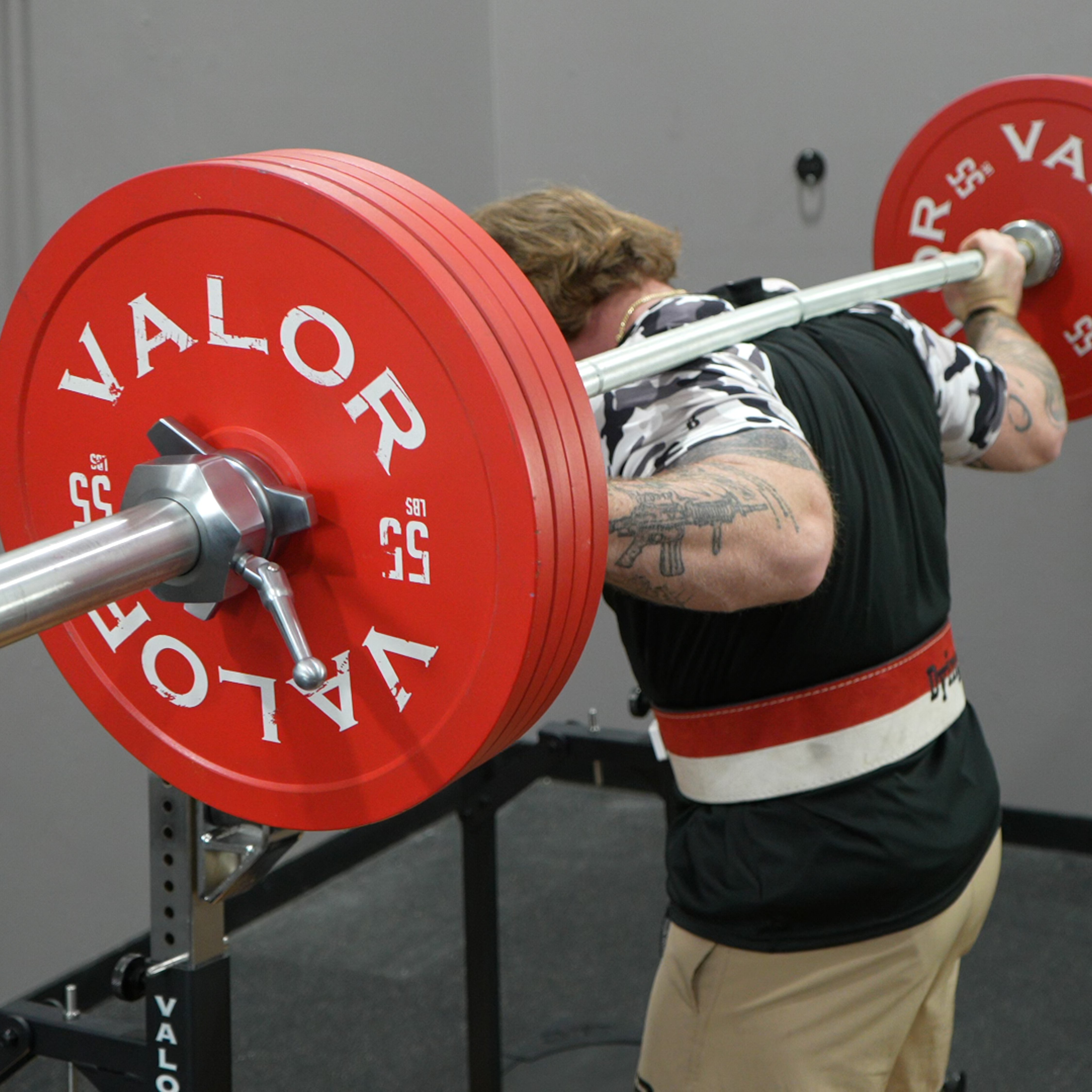 Heavy Duty Powerlifting Squat Bar – Valor Fitness