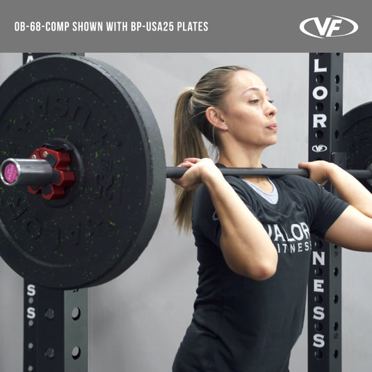 OB-68-COMP, Women's Competition Short Barbell