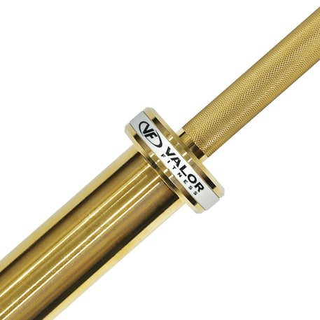 Gold Coated Needle Bearing Barbell 80" 25mm