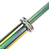 Rainbow Coated Needle Bearing Barbell 80" 25mm