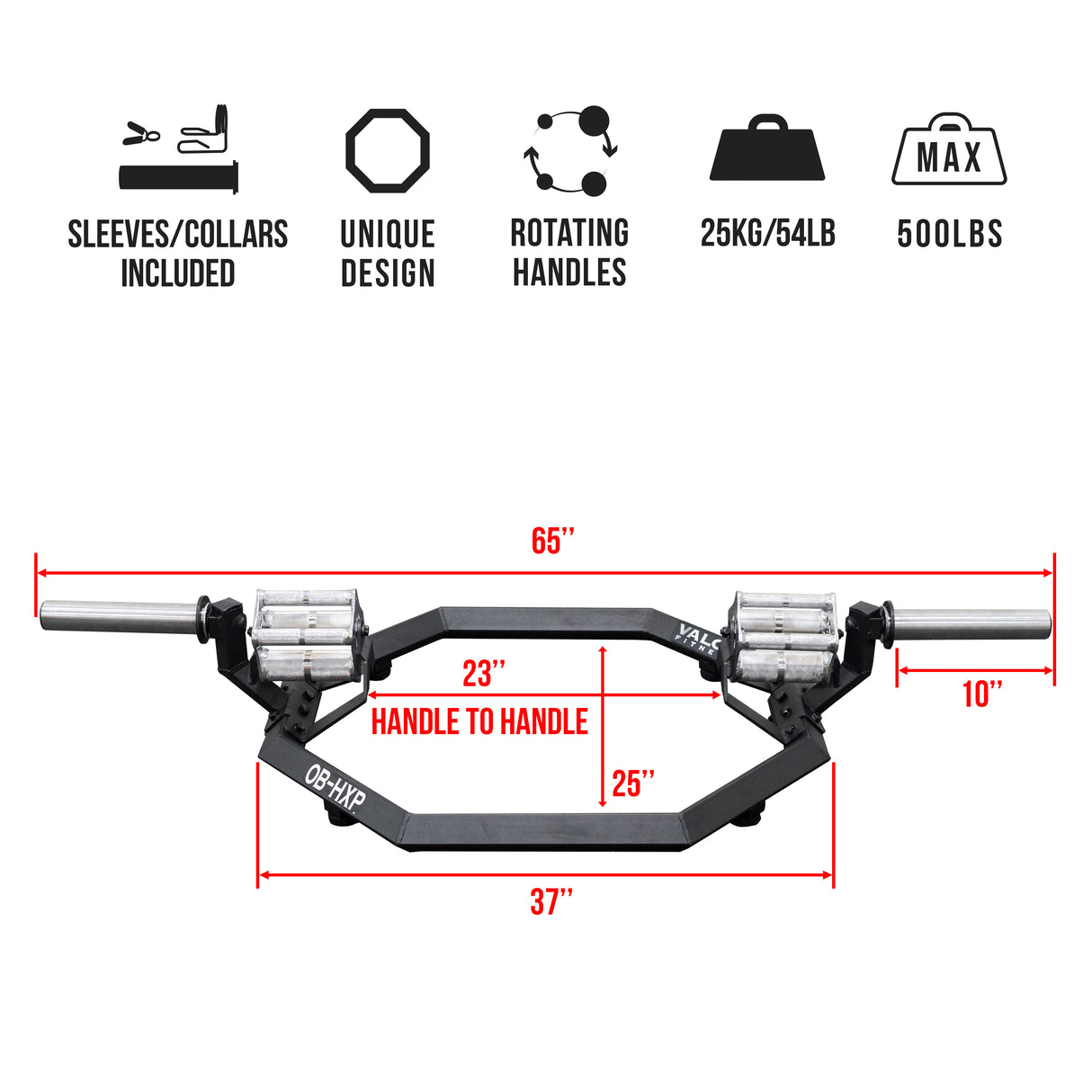 Standard Multi Grip Trap Bar