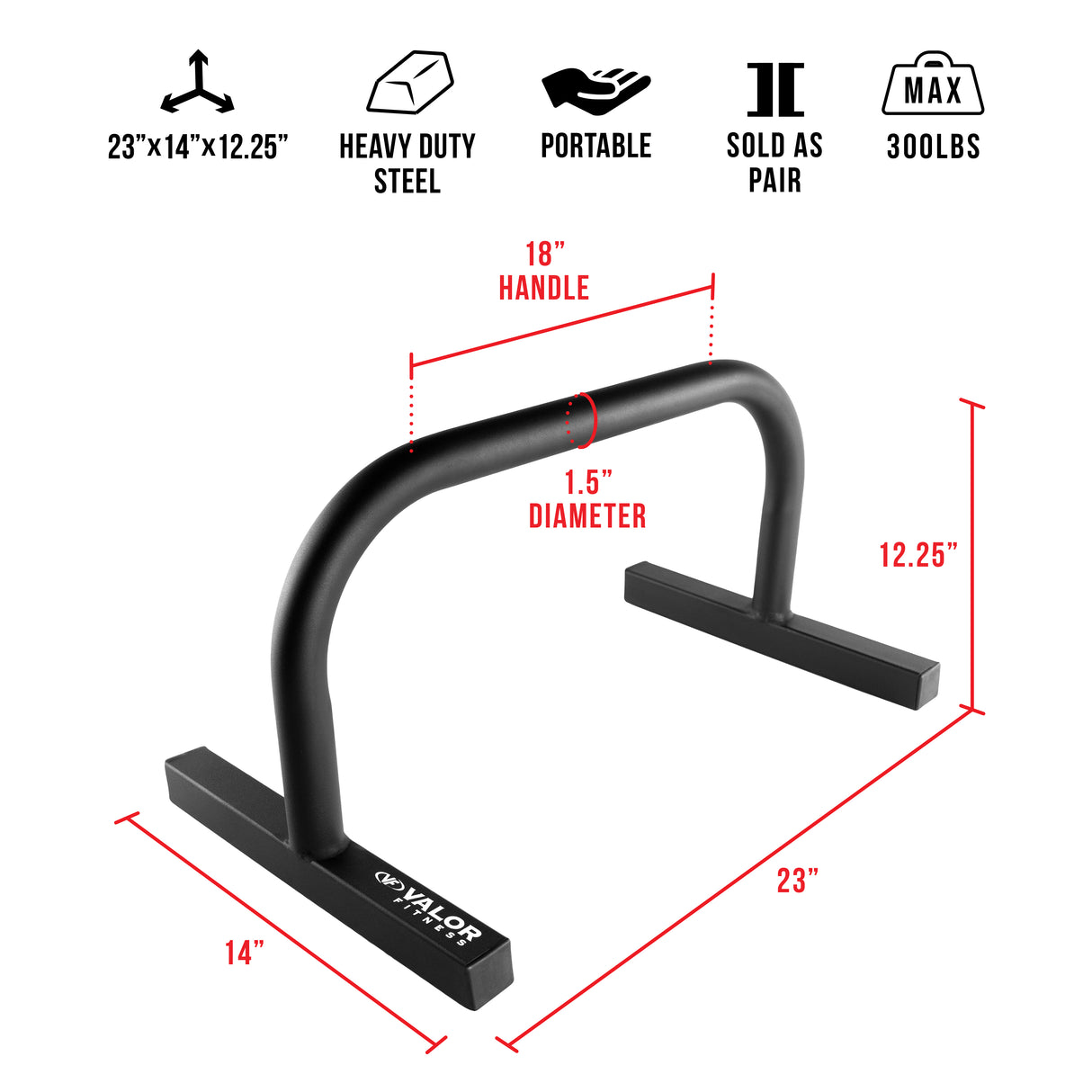 Gymnastic Parallette - Push Up Bars