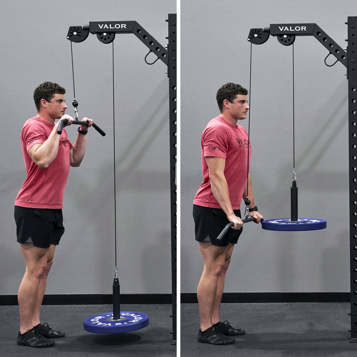 Pulley Rope Functional Rig Rack Mounted Pulley System | Valor Fitness