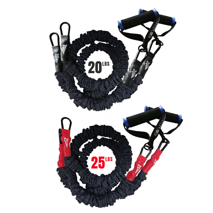 RTS Short Resistance Bands Heavy Bands with Handles