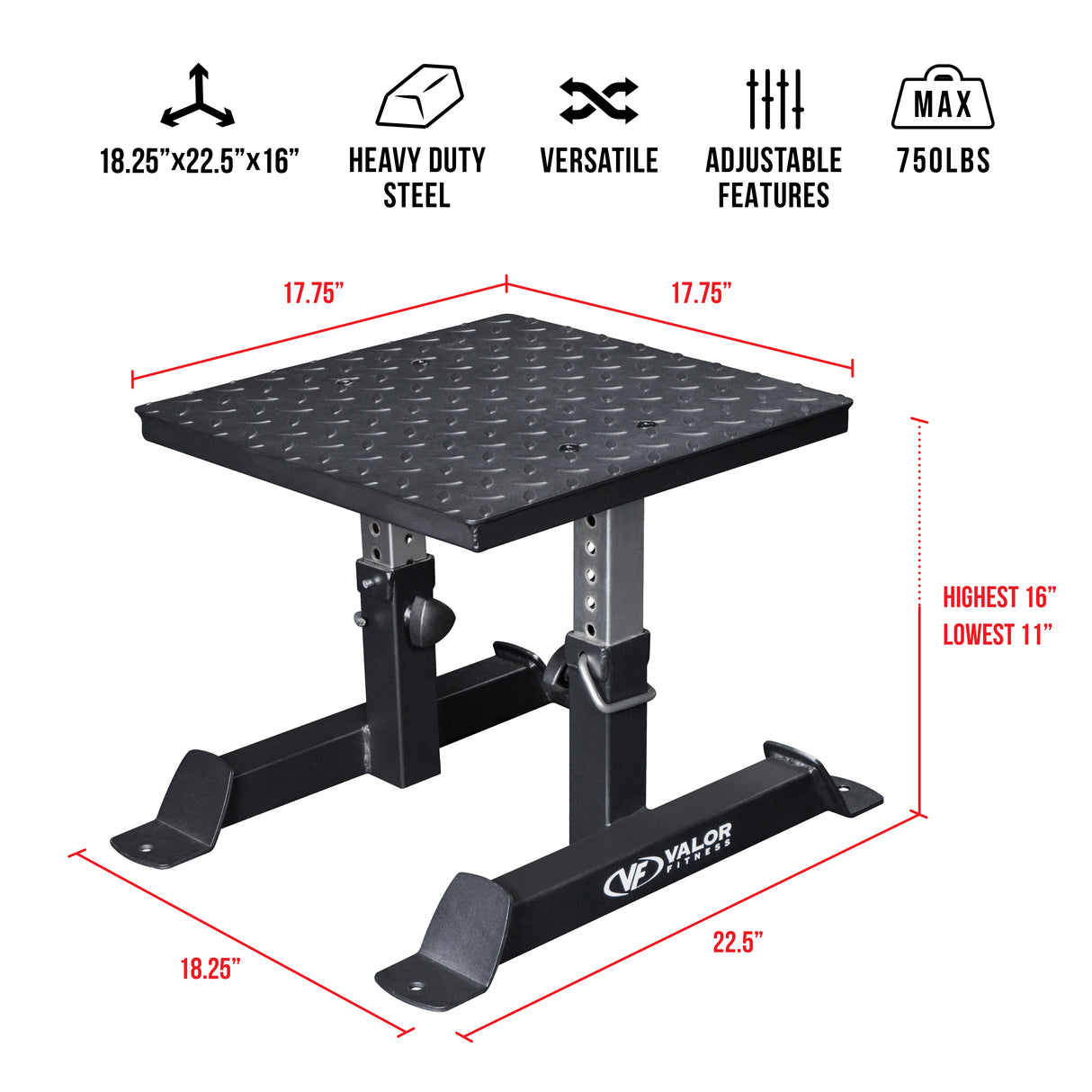 Adjustable Squat Box