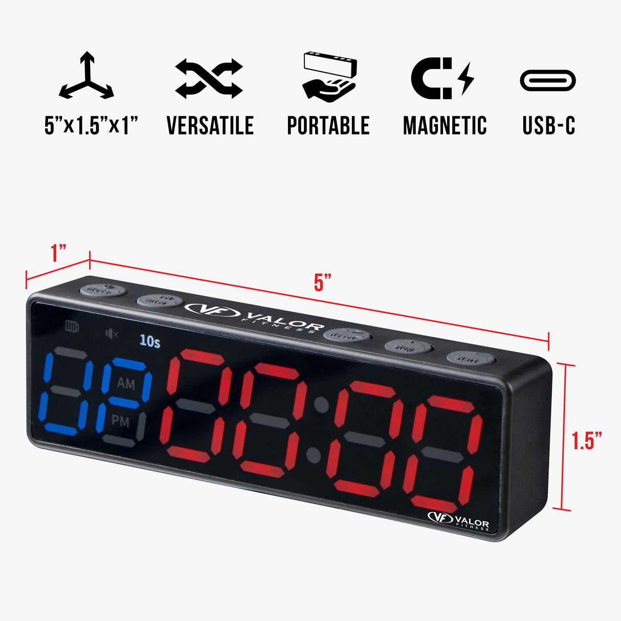 Magnetic Digital Fitness Timer
