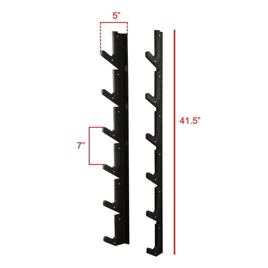 Gun Rack Barbell Storage for 6 Bars